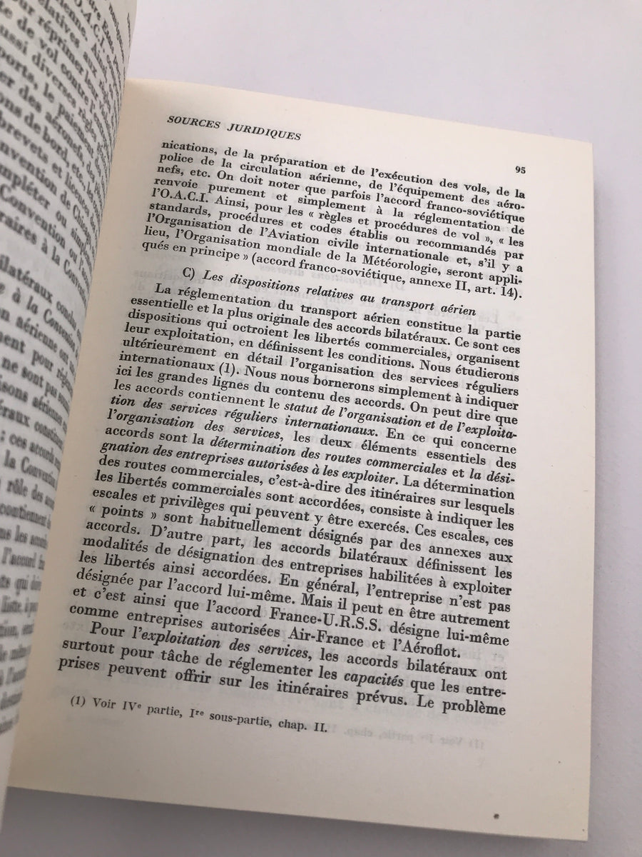 [« THEMIS » MANUELS JURIDIQUES, ÉCONOMIQUES ET POLITIQUES] DROIT AÉRIEN