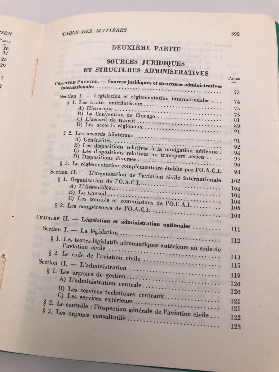 [« THEMIS » MANUELS JURIDIQUES, ÉCONOMIQUES ET POLITIQUES] DROIT AÉRIEN