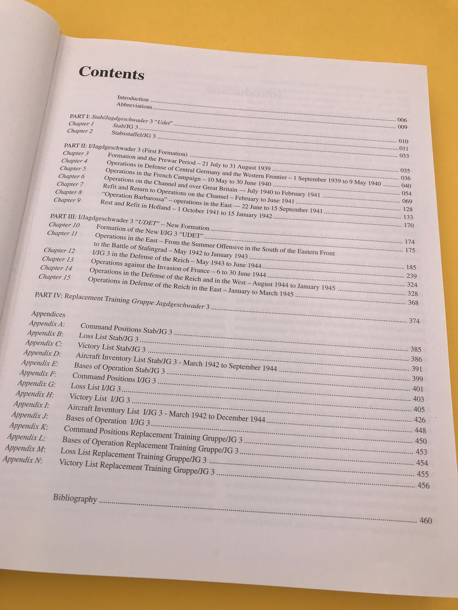 Jagdgeschwader 3 “Udet” in World War II – Stab and I./JG 3 in Action with the Messerschmitt Bf 109