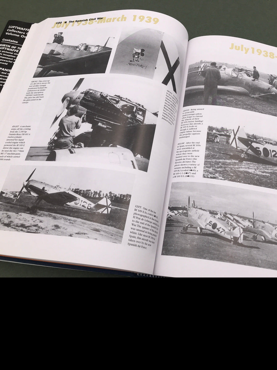 JAGDWAFFE – Birth of the Luftwaffe Fighter Force Spanish Civil War Blitzkrieg and Sitzkrieg Attack in the West Photograph Supplement