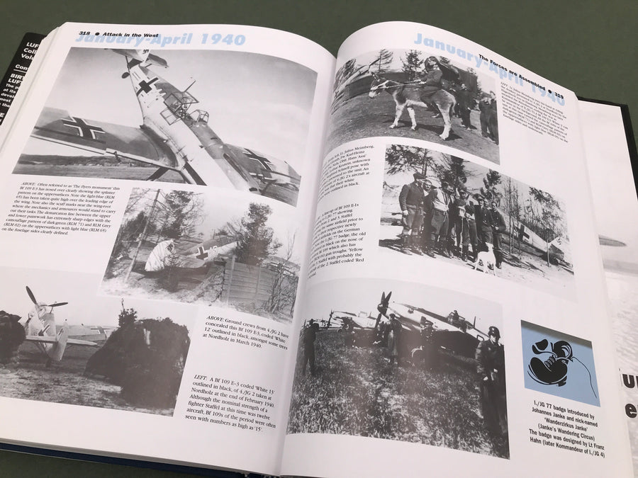 JAGDWAFFE – Birth of the Luftwaffe Fighter Force Spanish Civil War Blitzkrieg and Sitzkrieg Attack in the West Photograph Supplement