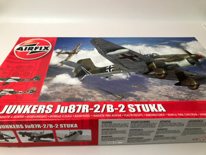 Maquette plastique à monter JUNKERS Ju87R – 2/B – STUKA AIRFIX 1/48e