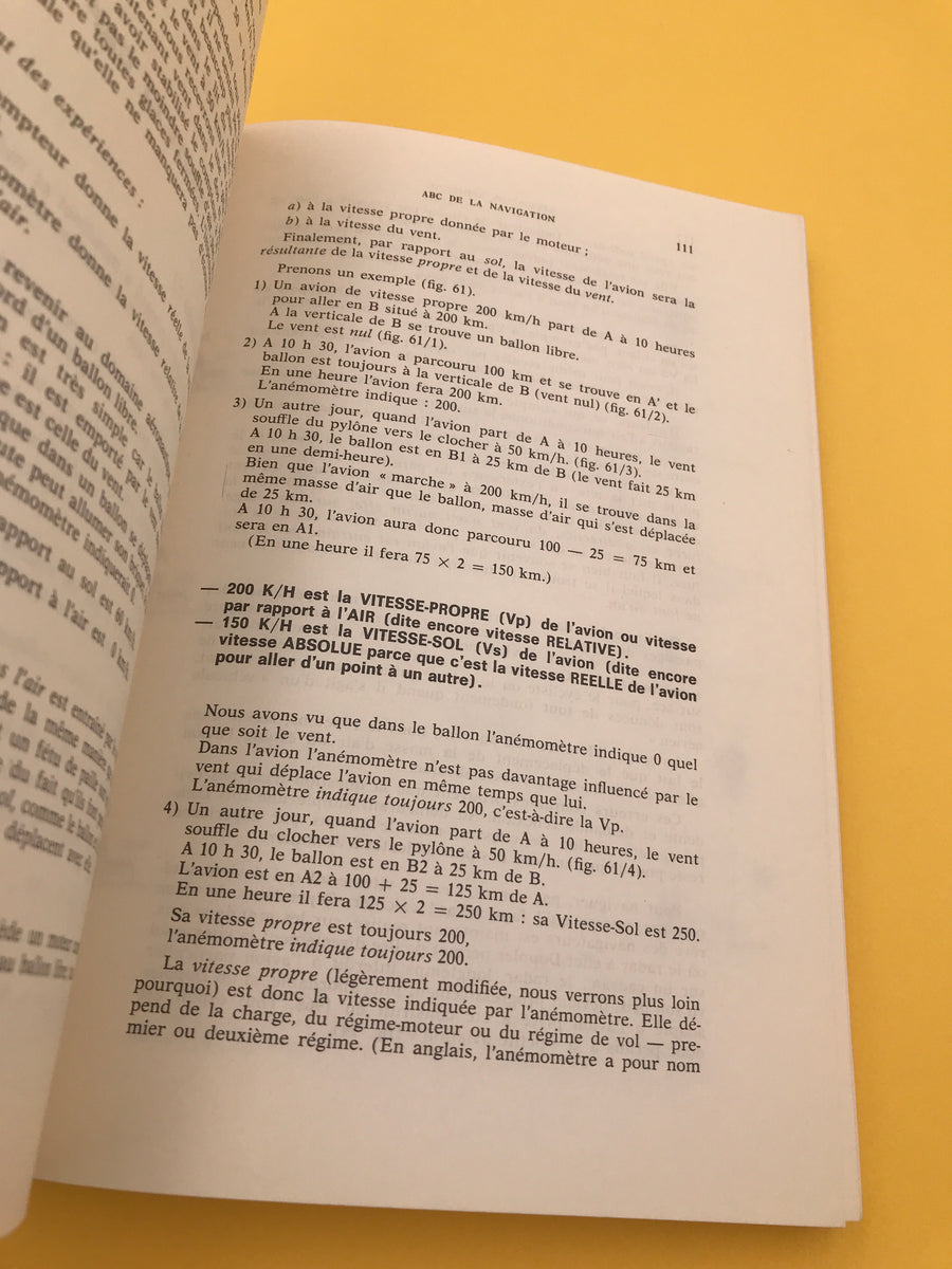NAVIGATION AERIENNE du pilote privé (Ouvrage agréé par le SERVICE de la FORMATION AÉRONAUTIQUE))
