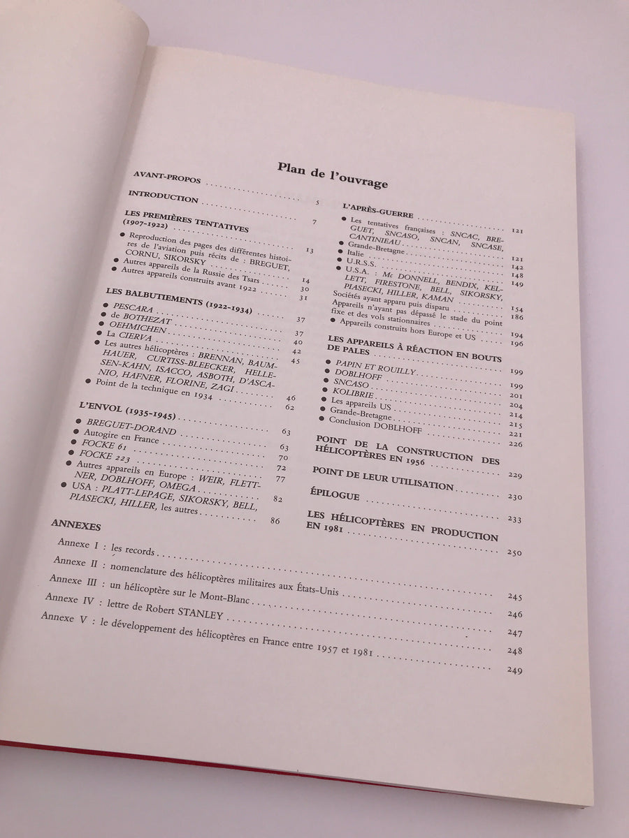 L’HISTOIRE DE L’HELICOPTERE – racontée par ses pionniers 1907 – 1956