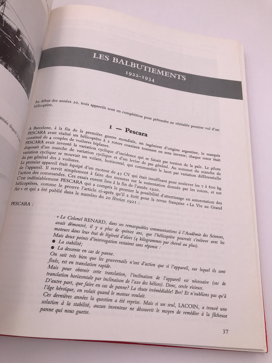 L’HISTOIRE DE L’HELICOPTERE – racontée par ses pionniers 1907 – 1956