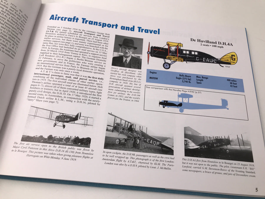 [BRITISH AIRWAYS] AN AIRLINE AND ITS AIRCRAFT VOLUME 1 :1919–1939 THE IMPERIAL YEARS