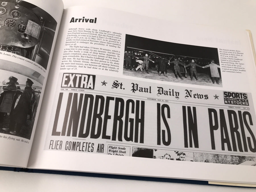[CHARLES LINDBERGH] An Airman, His Aircraft, and his Great Flights