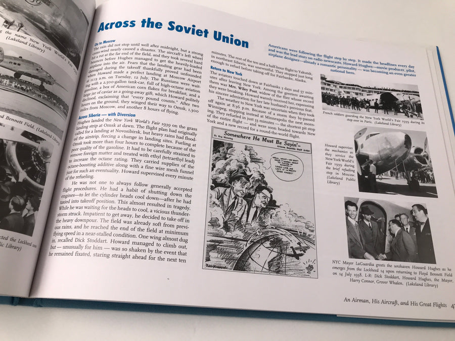[HOWARD HUGHES] An Airman, His Aircraft, and His Great Flights