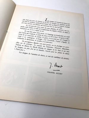 ESCADRILLES (1953), exemplaire « réservé au personnel de l'armée de l'air» est personnalisé