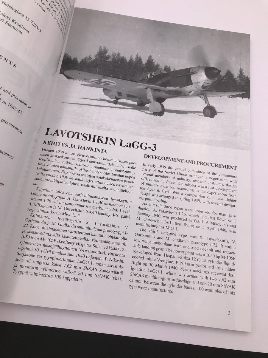 SUOMEN ILMAVOIMIEN HISTORIA – Venäläiset hävittäjät (Chasseurs russes)