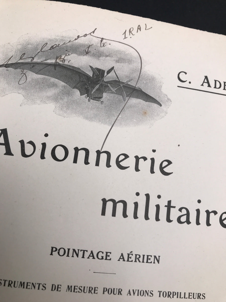 Avionnerie militaire — POINTAGE AÉRIEN — INSTRUMENTS DE MESURE POUR AVIONS TORPILLEURS