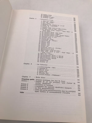 DOCAVIA N°8 - L'AVIATION REPUBLICAINE ESPAGNOLE (en réduction, bas de la jaquette un peu abîmée)