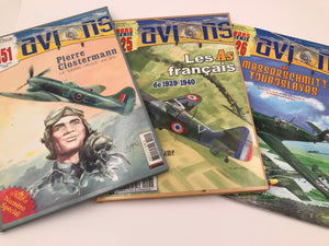 AVIONS. Le lot des Hors Séries n° 1, n°9, n°20, n°25, n°64, n°26, n°66, n°88, n°100, n°151, n°218 + un auto-collant AVIONS *** TOP OFFER ***