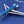Modèle d’avion jouet en plastique (modèle fictif / imaginaire) d'un “A-006 / V-900 Passenger Transport – V Airways”
