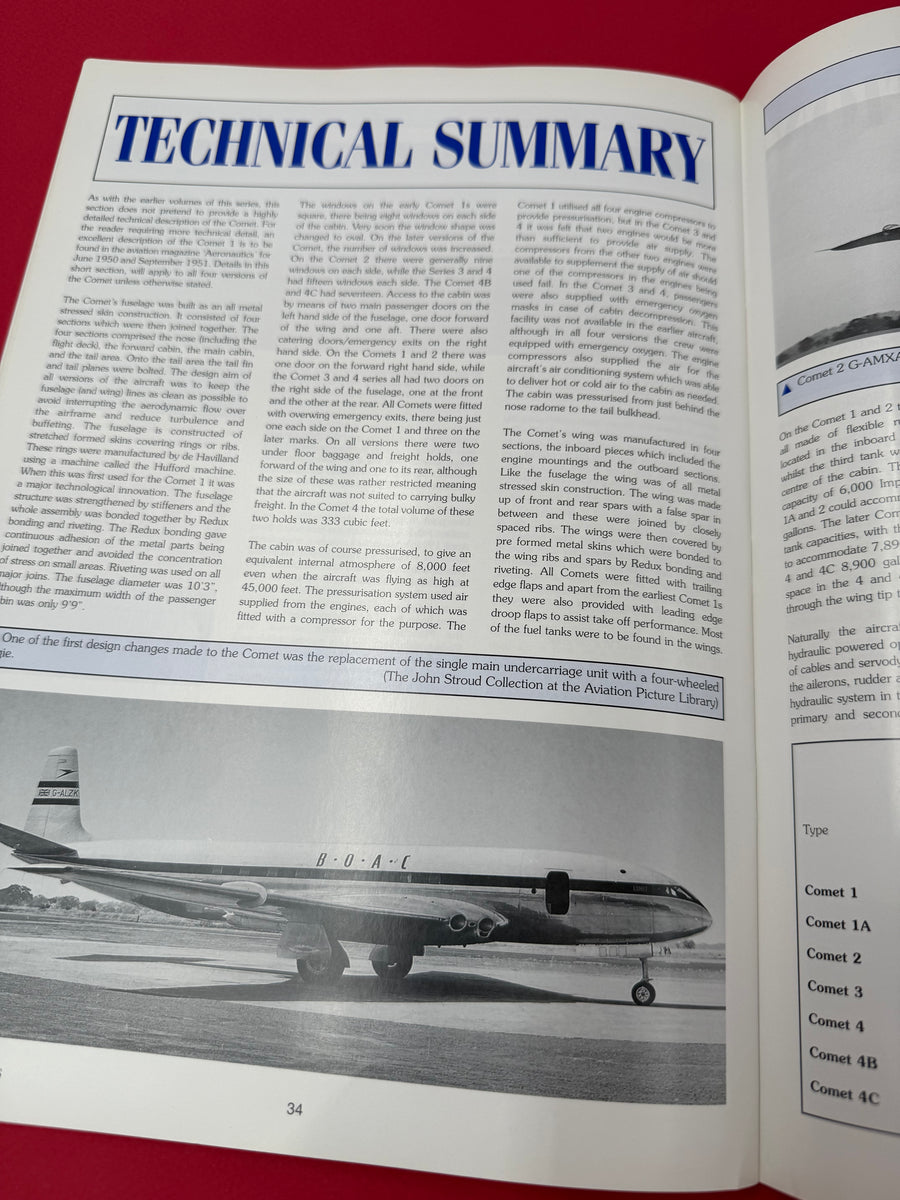 AIRLINES & AIRLINERS —  THE DE HAVILLAND — Comet —