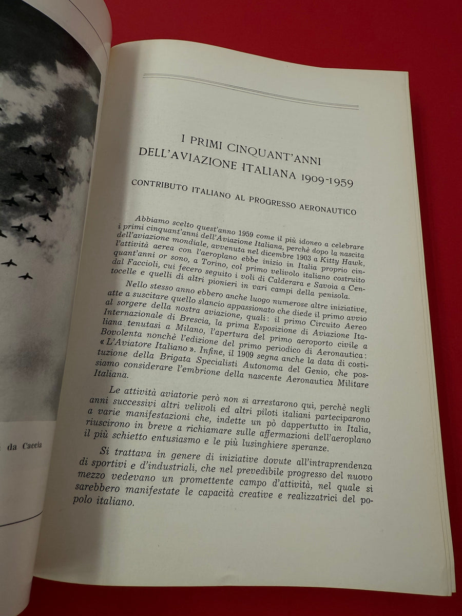 RIVISTA AERONAUTICA — I primi cinquant'anni dell'Aviazione italiana — NUMERO SPECIALE —
