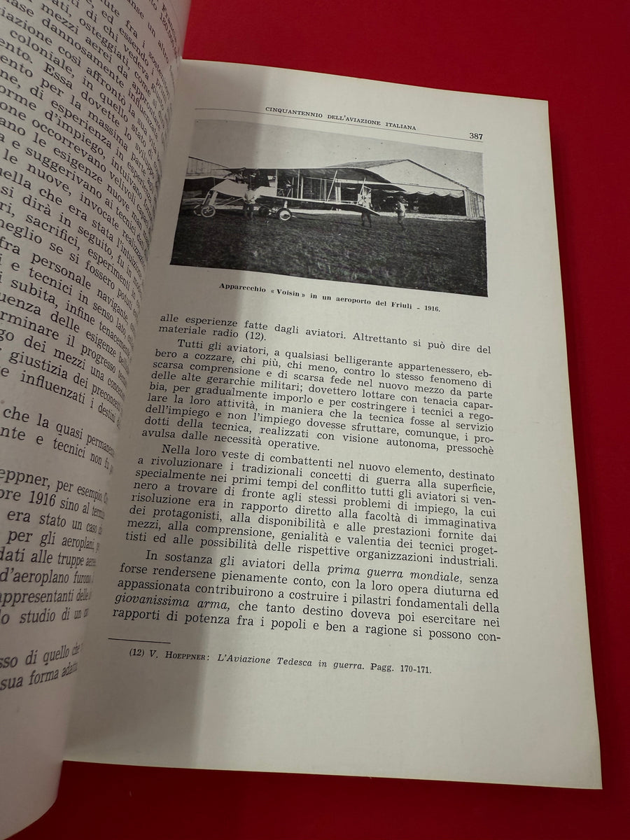 RIVISTA AERONAUTICA — I primi cinquant'anni dell'Aviazione italiana — NUMERO SPECIALE —