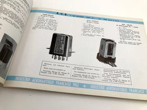 LE MATÉRIEL AÉRONAUTIQUE ÉQUIPEMENTS ET ÉLECTRONIQUE 1963 (EN-FR-DE)