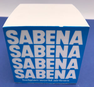 Bloc-notes personnalisé SABENA (authentique)