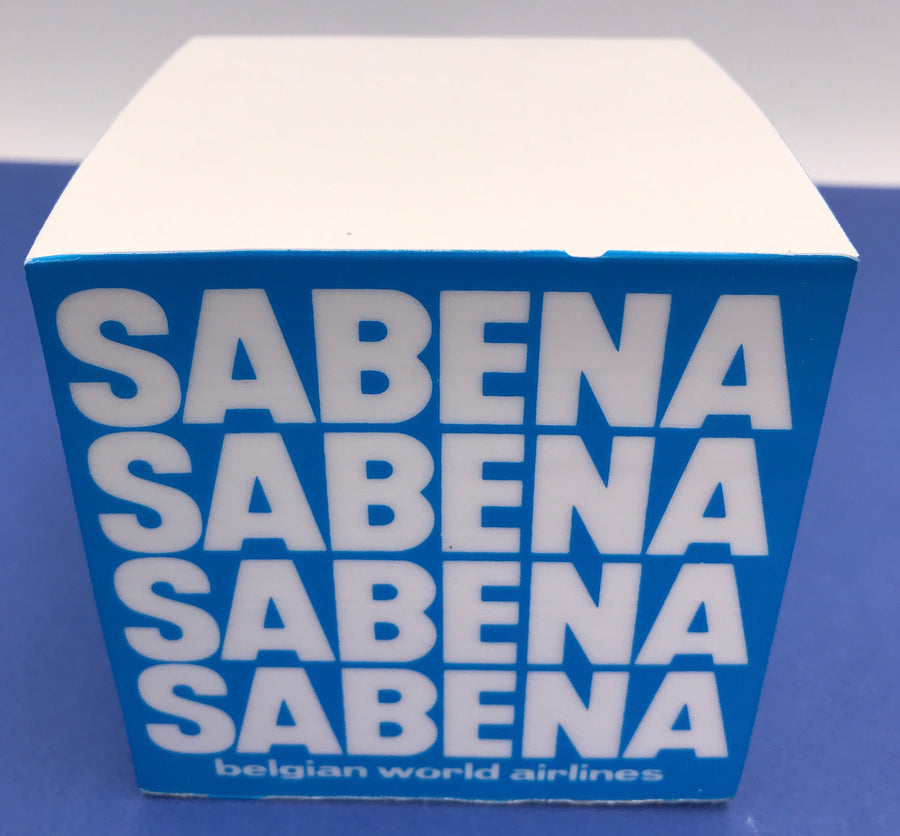 Bloc-notes personnalisé SABENA (authentique)