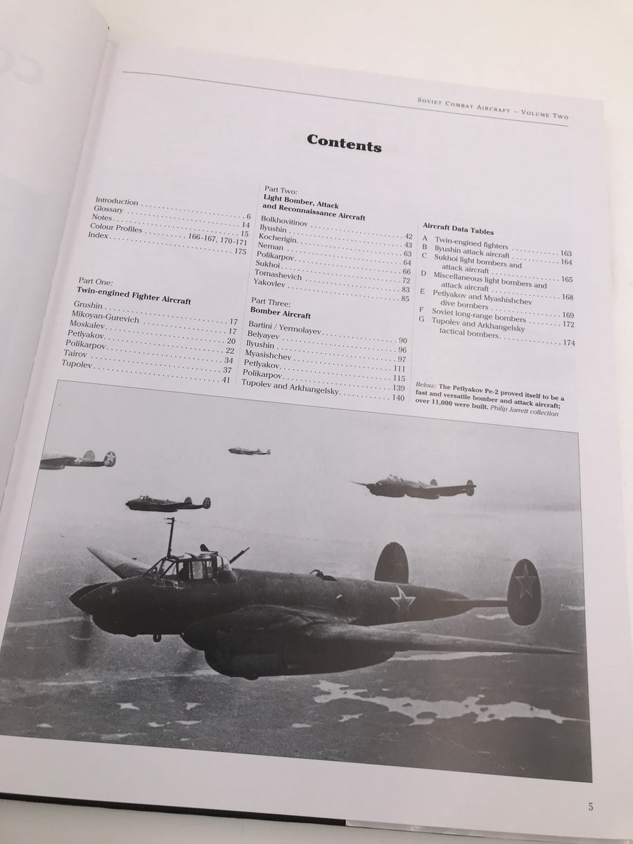 SOVIET COMBAT AIRCRAFT of the Second World War – Volume Two : Twin-Engined Fighters, Attack Aircraft and Bombers