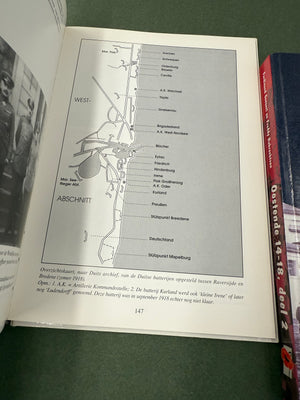 OOSTENDE 14-18 — DEEL 1 en 2 — *** TOEGEWIJDE BOEKEN *** SIGNED BOOKS ***