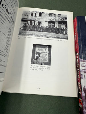 OOSTENDE 14-18 — DEEL 1 en 2 — *** TOEGEWIJDE BOEKEN *** SIGNED BOOKS ***