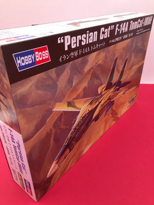 Maquette à monter -  "Persian Cat" F-14A TomCat-IRIAF HobbyBoss (LIKE NEW INSIDE UNOPENED)