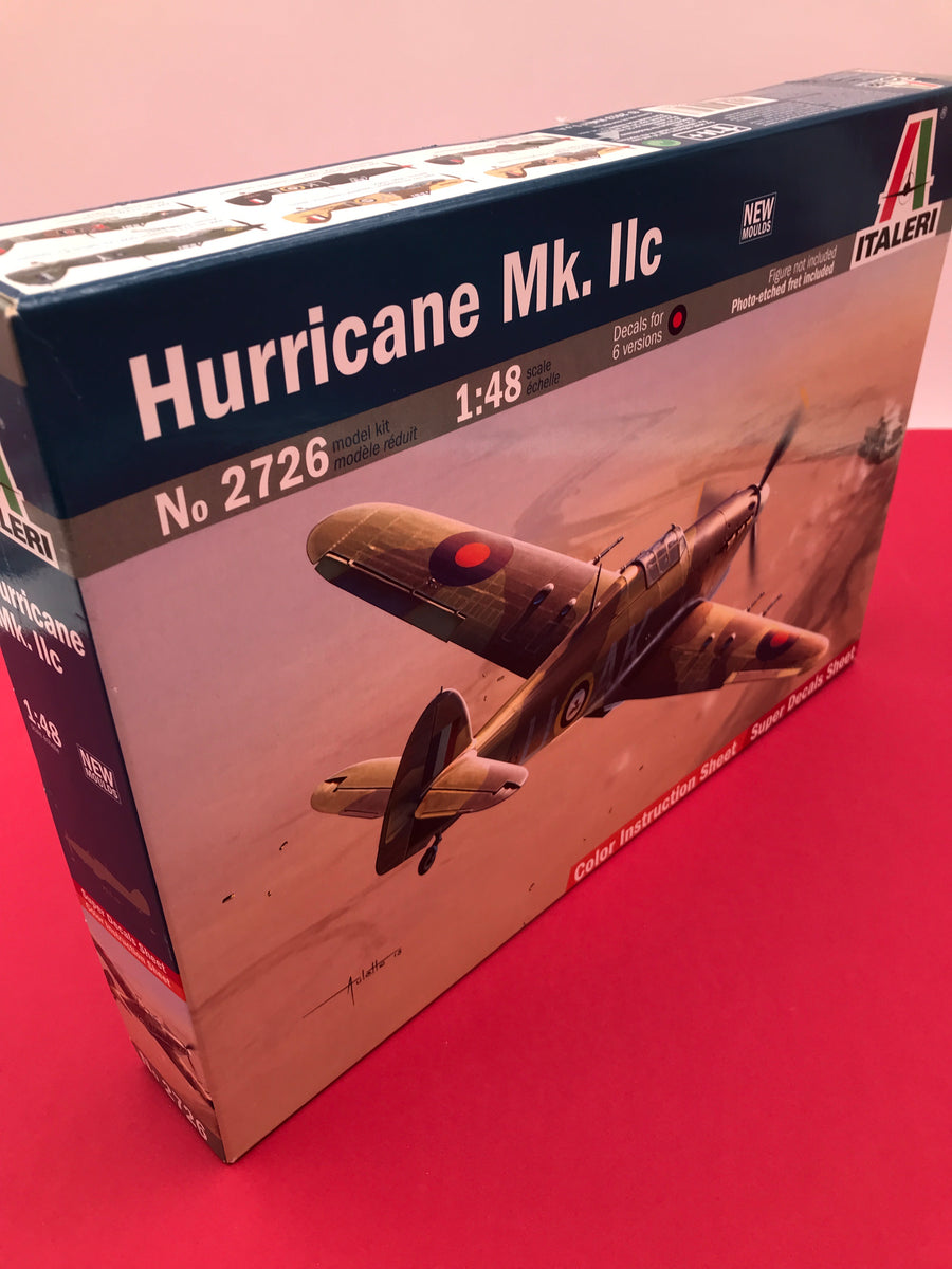 Maquette à monter -  Hurricane Mk.IIc ITALERI 1/48e (LIKE NEW - NON OPENED)