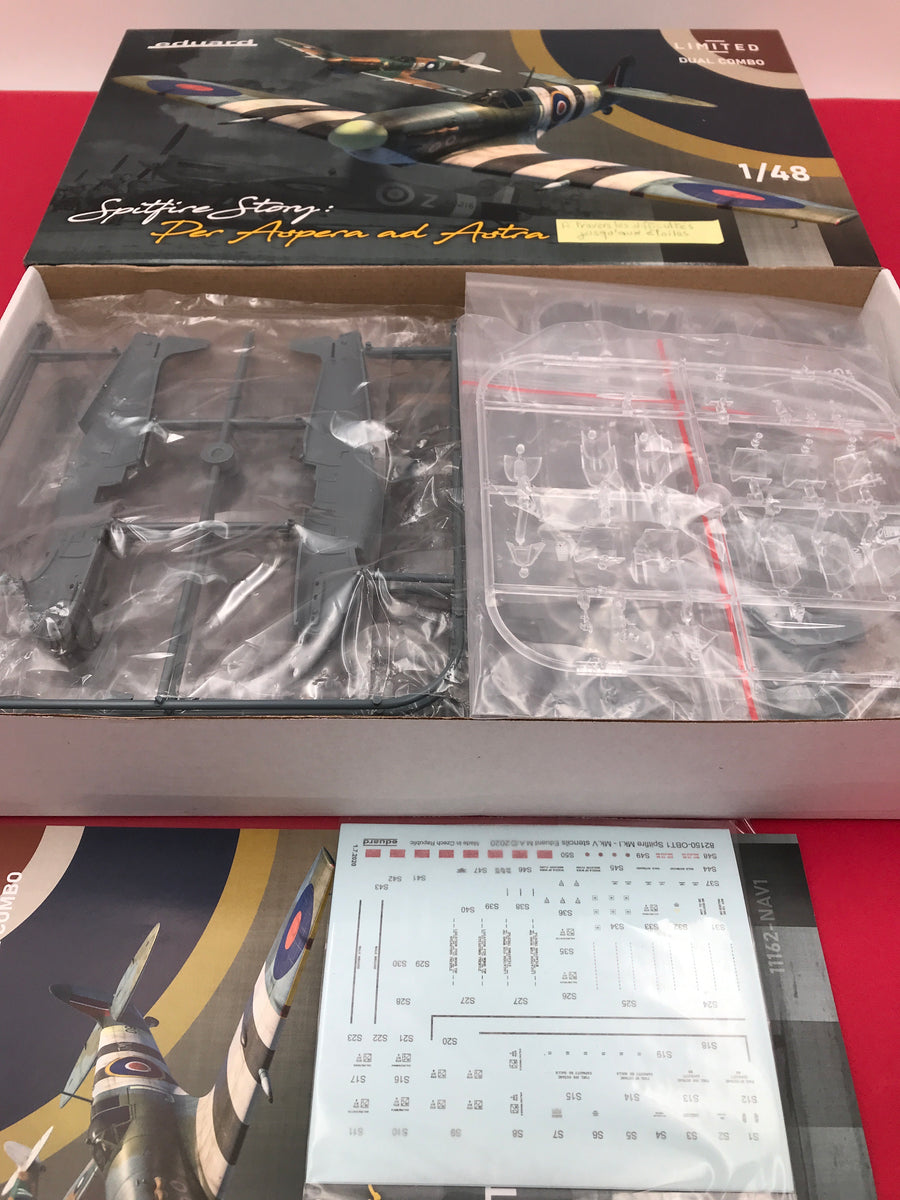 Maquette à monter - Spitfire Story – Per Aspera ad Astra eduard 1/48e « Limited Edition » (LIKE NEW INSIDE UNOPENED)