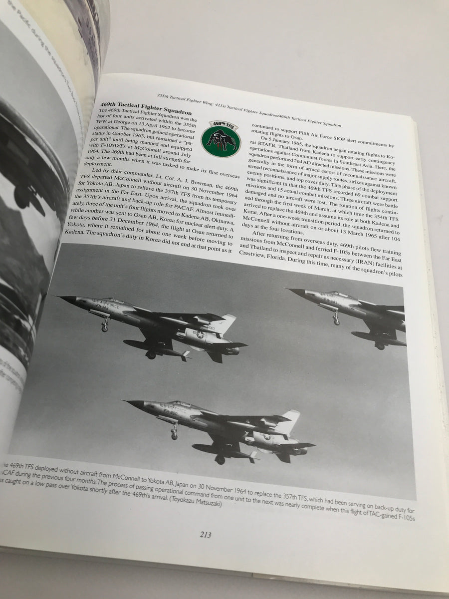 The Republic f-105 Thunderchief Wing and Squadron Histories