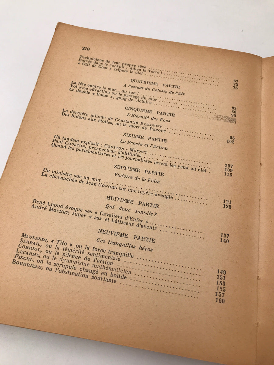 LES CAVALIERS DU CIEL (TOP OFFER Jaquette manquante, pages jaunies)