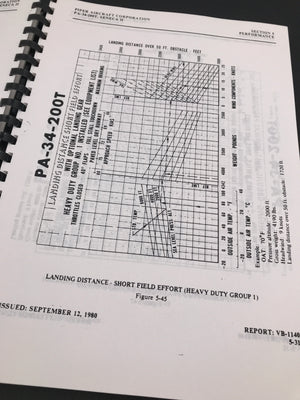 AIRPLANE FLIGHT MANUAL FOR SENECA II – PILOT’S OPERATING HANDBOOK