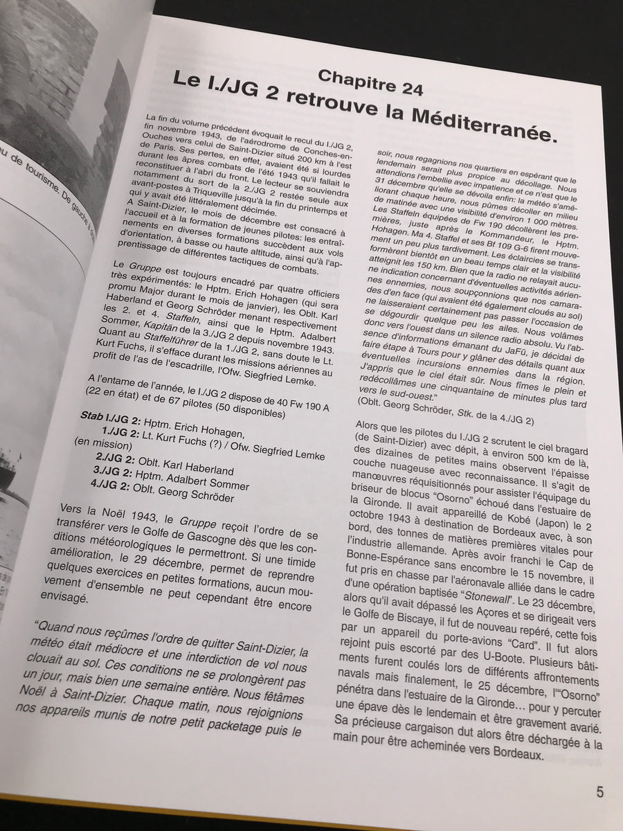 DANS LE CIEL DE FRANCE Histoire de la JG 2 ‘’RICHTHOFEN’’ Volume 5 : 1944