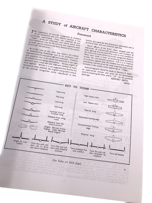 AIRCRAFT IDENTIFICATION: SERVICE TYPES AND THEIR CHARACTERISTICS