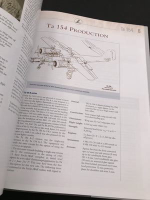 [CLASSIC] n°32 Focke – Wulf Ta 154 Luftwaffe Reich Defence Day and Night Interceptor ** Like New**