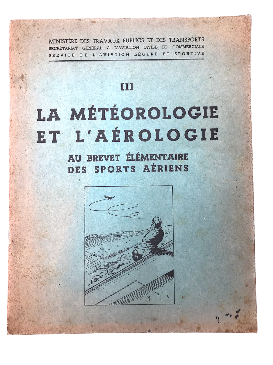 LA MÉTÉOROLOGIE ET L'AÉROLOGIE