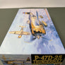 MAQUETTE À MONTER - P-47D-25 Thunderbolt Hasegawa | N° 09140 | 1:48