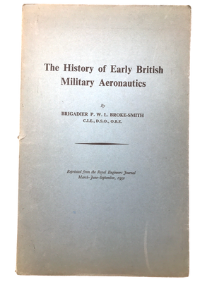 The History Of Early British Military Aeronautics