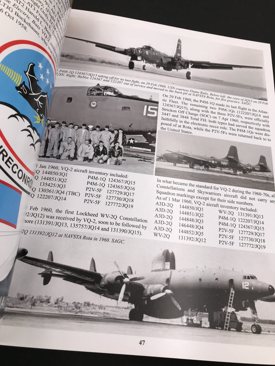 FROM BATS TO RANGERS – A Pictorial History of Electronic Countermeasures Squadron Two ( ECMRON – 2 ) Fleet Air Reconnaissance Squadron Two ( VQ – 2 )