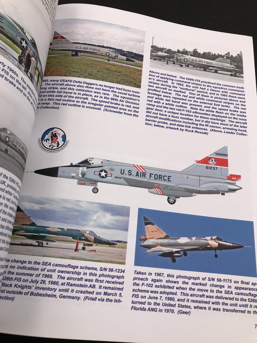 COLORS & MARKINGS OF THE F-102 Delta Dagger VOLUME 2