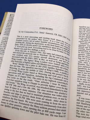SPITFIRE LEADER – THE STORY OF WING CDR EVAN ‘ROSIE’ MACKIE, DSO, DFC AND BAR, DFC (US), TOP SCORING RNZAF FIGHTER ACE