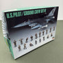 MAQUETTE À MONTER - US Pilot / Ground Crew Set B Hasegawa | N° 36005-1200 | 1:48 **LIKE NEW INSIDE UNOPENED**