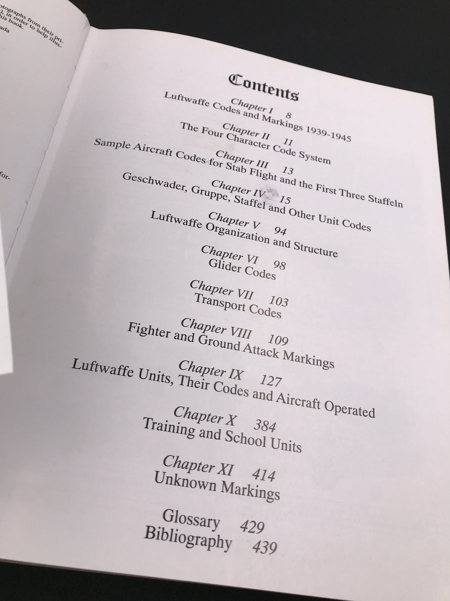 Luftwaffe Codes, Markings & Units 1939 – 1945 – aviation.brussels