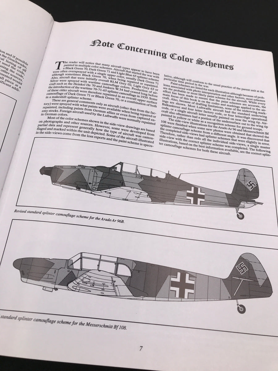 Luftwaffe Codes, Markings & Units 1939 – 1945