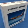 DIE-CAST MODEL — SOUTHWEST AIRLINES — BOEING 737-300 — HERPA — 1:500 — WITH ORIGINAL BOX —