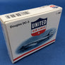 DIE-CAST MODEL — United Air Lines — Douglas DC-3 — Schabak — 1:600 — WITH ORIGINAL BOX —