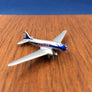 DIE-CAST MODEL — United Air Lines — Douglas DC-3 — Schabak — 1:600 — WITH ORIGINAL BOX —