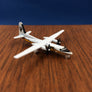 DIE-CAST MODEL — 🇳🇴 BusyBee — Fokker 50 — Schabak — 1:600 — WITH ORIGINAL BOX —