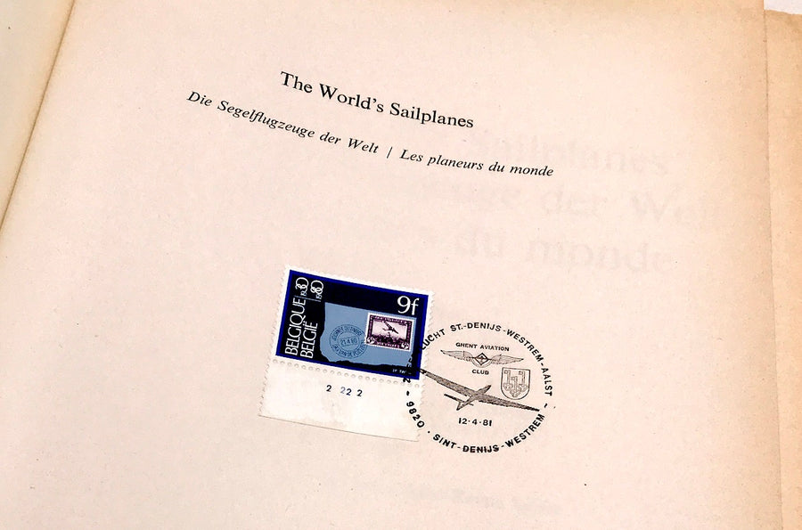 THE WORLD'S SAILPLANES / DIE SEGELFLUGZEUGE DER WELT / LES PLANEURS DU MONDE: VOLUME II